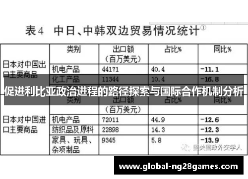 促进利比亚政治进程的路径探索与国际合作机制分析