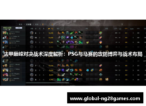 法甲巅峰对决战术深度解析:PSG与马赛的攻防博弈与战术布局 法甲巅峰对决战术深度解析:PSG与马赛的攻防博弈与战术布局